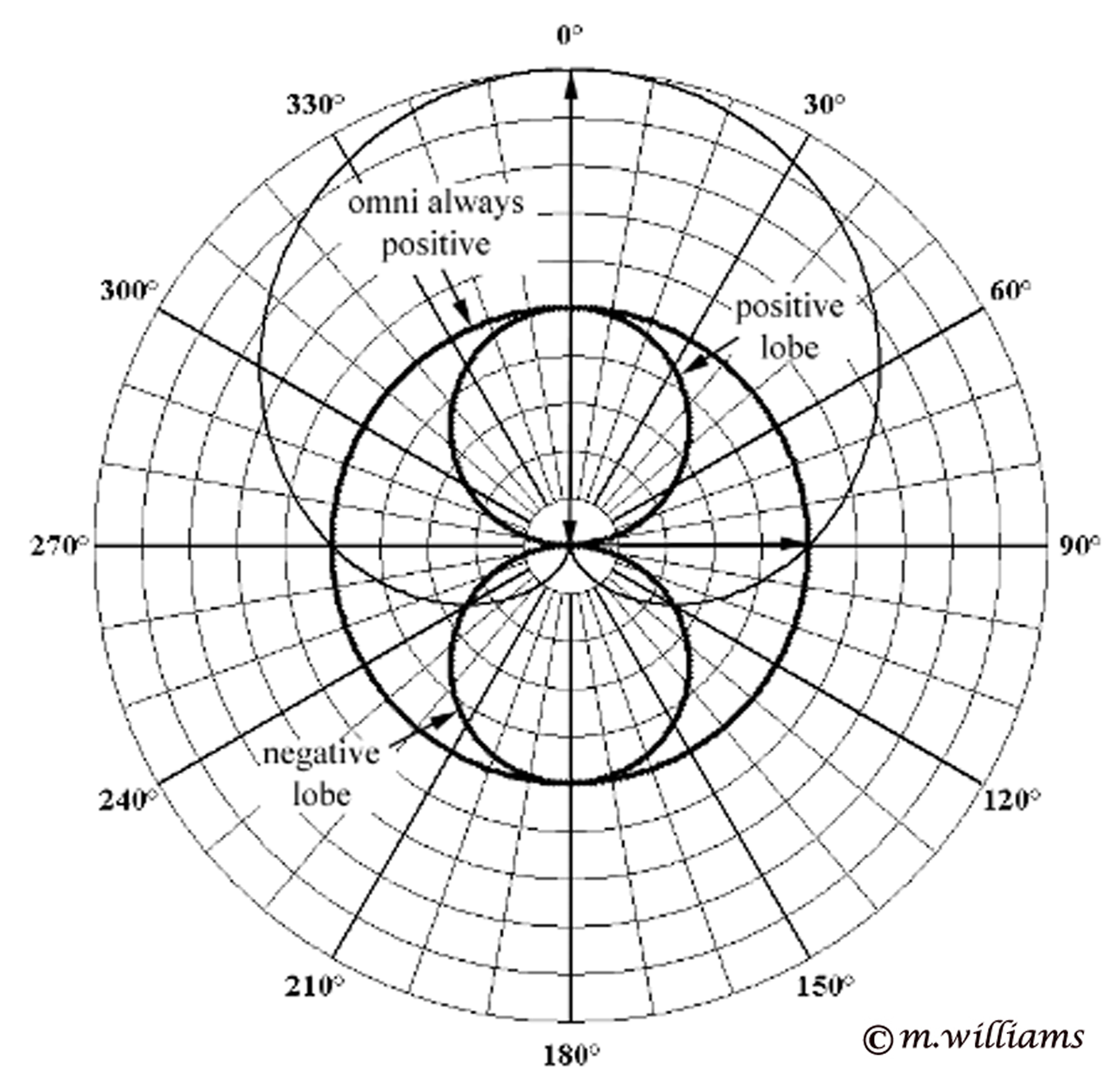 Equivalent path length difference at various angle of incidence of 
          the sound wave for a static microphone